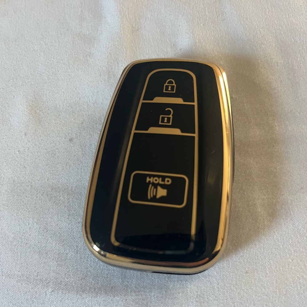 Key Fob Cover Fit for Toyota 2016-2024 RAV4 Camry Prius Prado